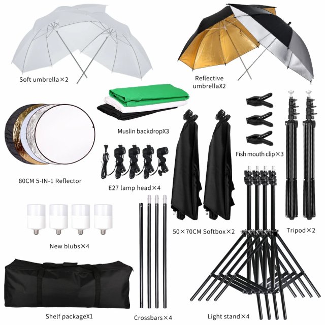 Complete Photography Lighting Kit - Image 9