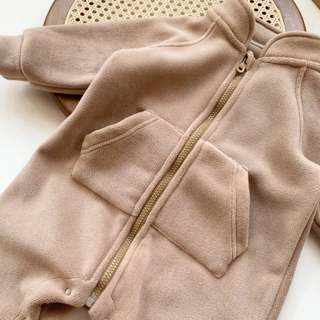 Soft Fleece Baby Romper - Image 6