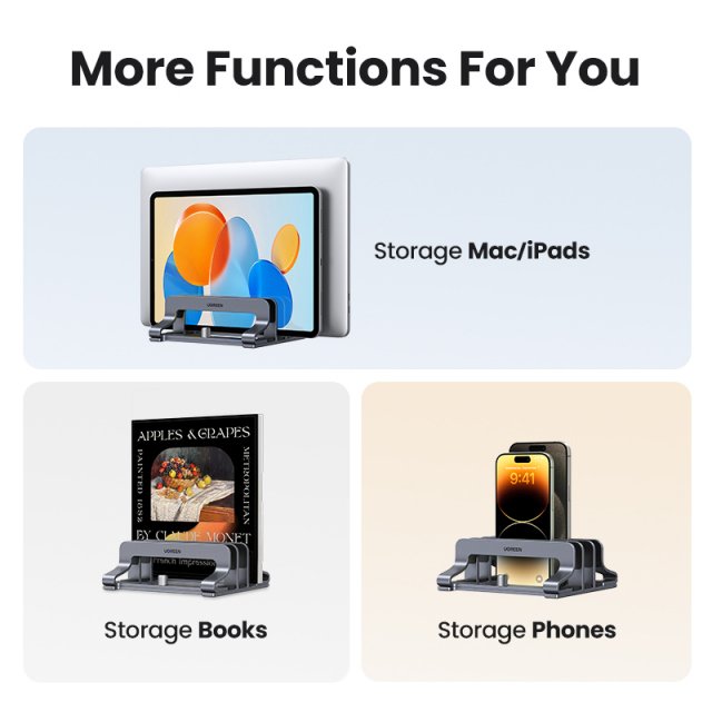 Premium Vertical Laptop Stand - Image 7