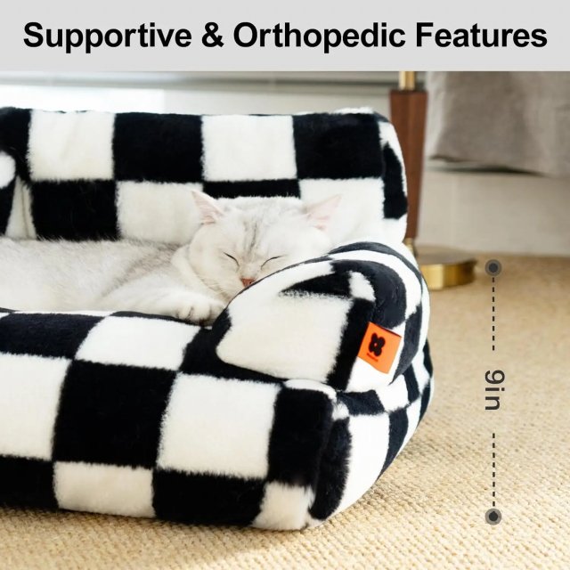 Cozy Washable Cat Couch Bed for Small Dogs and Cats - Image 3