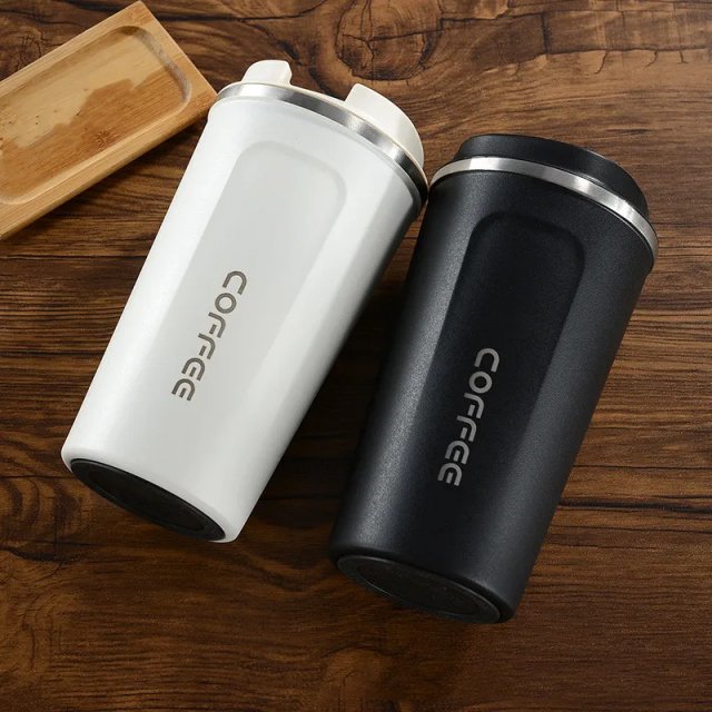Portable Stainless Steel Thermos Mug - Image 3