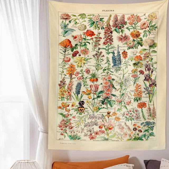 Mushroom Tapestry Wall Hanging - Image 3