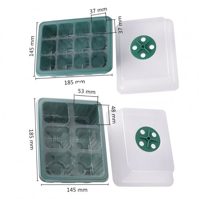 Seed Starter Tray Kit with LED Grow Lights - Image 5