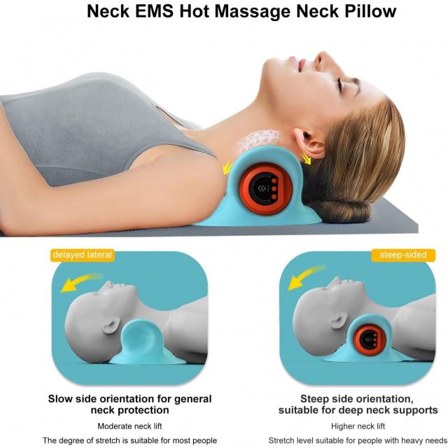 Electric Neck Stretcher with EMS Pulse & Heat - Image 3