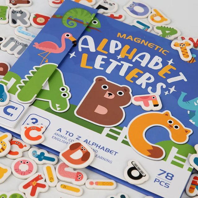 78pcs Magnetic Alphabet Letters - Image 4