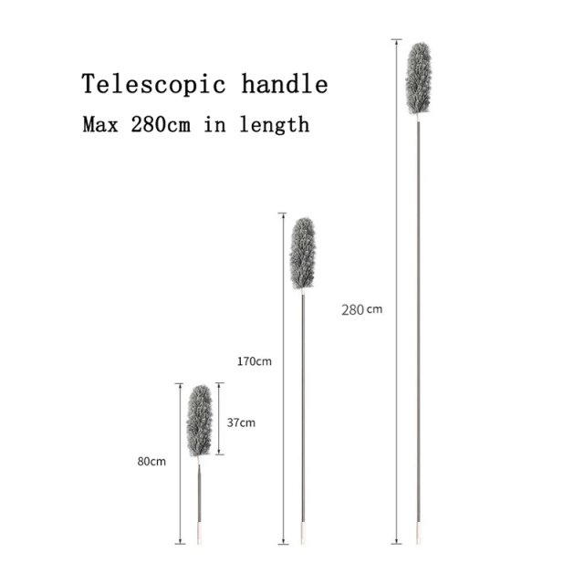 Extendable Microfiber Duster with Long Handle - Image 4