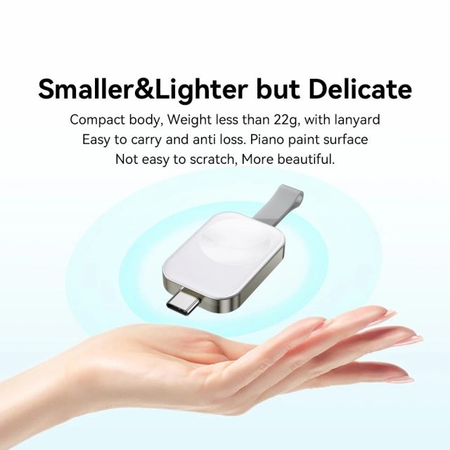 Portable Magnetic Wireless Charging Dock for Apple Watch Series 8-1 - Image 3