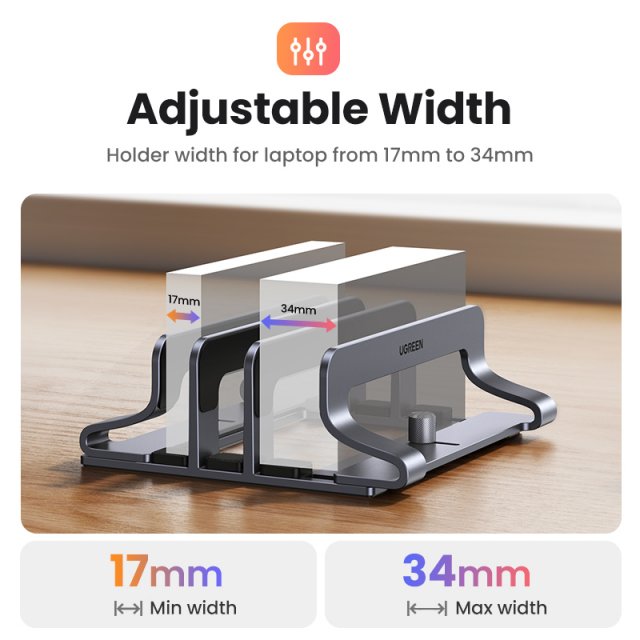 Premium Vertical Laptop Stand - Image 4