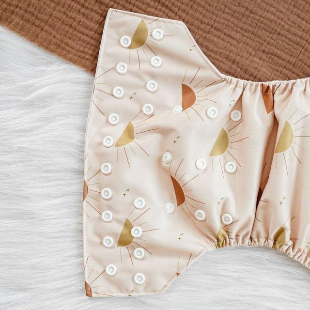 Soft Suede Cloth Reusable & Washable Baby Diaper - Image 5