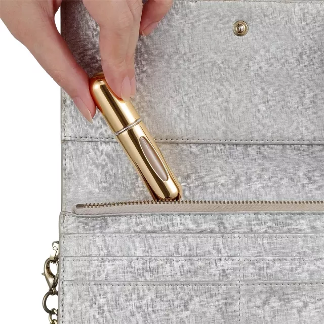 Portable 5ml Perfume Atomizer - Refillable Travel Spray Bottle - Image 5