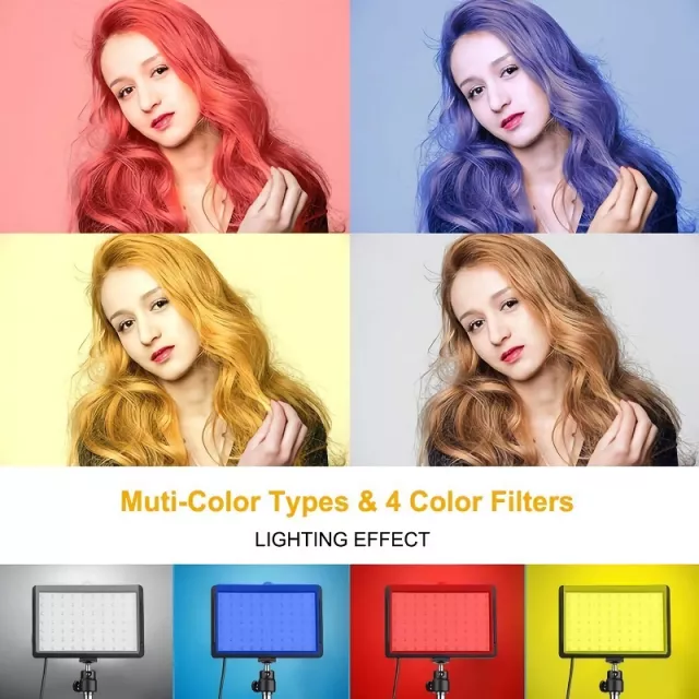 160CM Tripod LED Video Light - Image 3