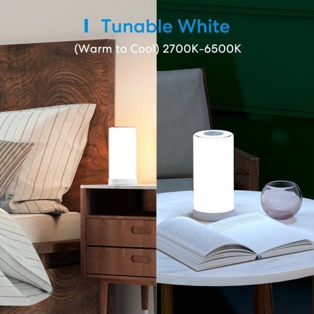 Smart Touch Table Lamp with RGBWW LED & Wi-Fi Control - Image 5