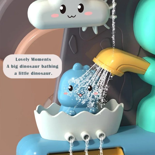 Cartoon Animal & Dinosaur Water Pipe Bath Toys - Image 3
