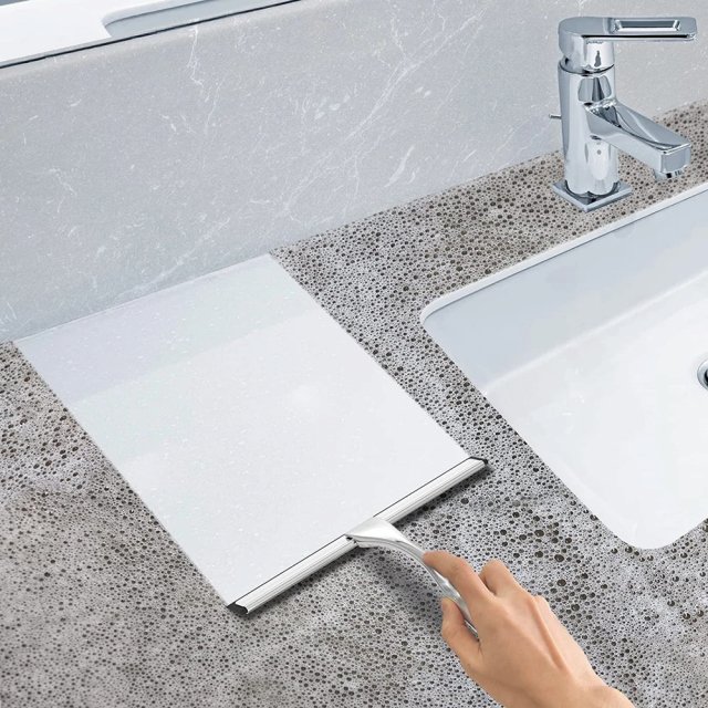 Stainless Steel Shower Squeegee for Shower Doors - Image 2