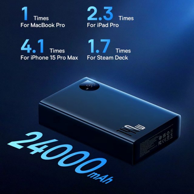 40W Power Bank with 3 Output Ports - Image 3