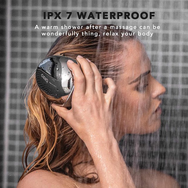 Portable Waterproof Scalp and Body Massager with Infrared Technology - Image 4
