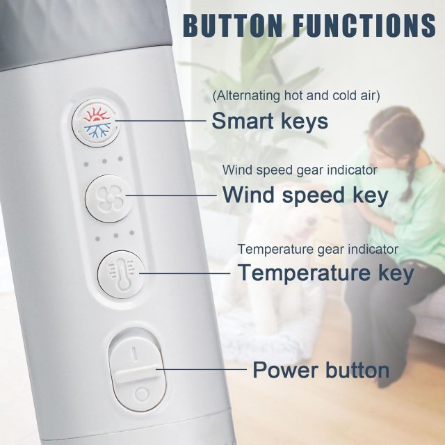 2 in 1 Pet Hair Dryer and Comb - Image 4