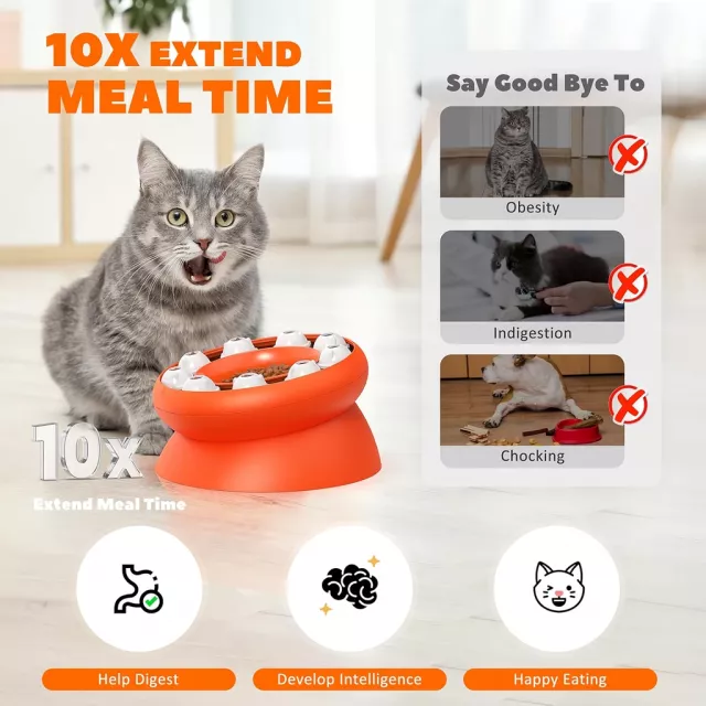 Slanted Cat Puzzle Bowl - Image 3