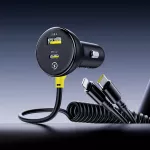 60W Car Charger with Retractable Spring Cable 3 57886-be353a.webp