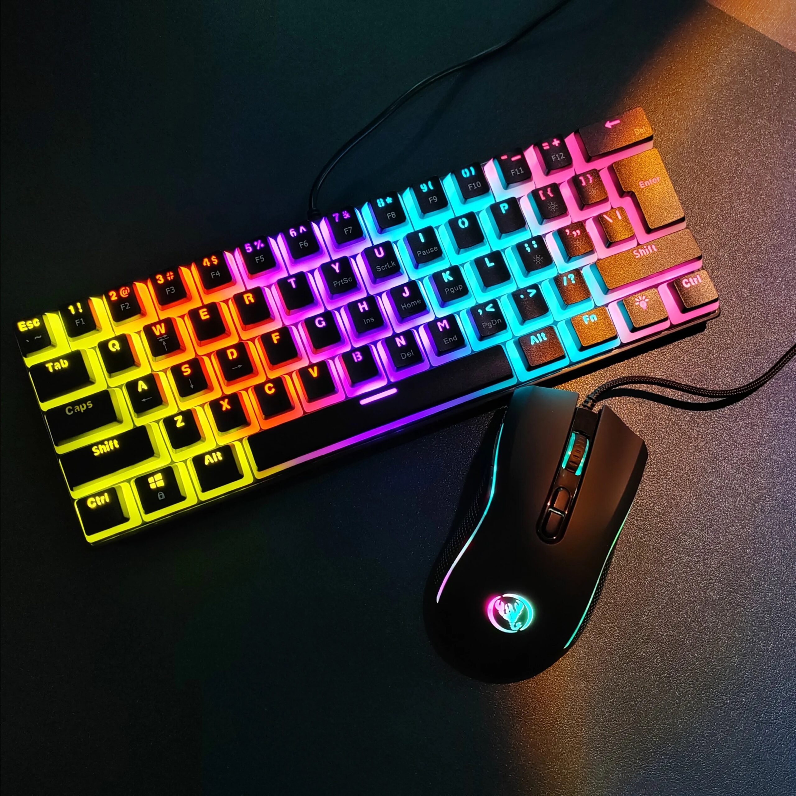 Mechanical Keyboard Keyboard Wired Mouse