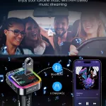 Bluetooth 5.3 FM Transmitter with 30W PD & QC3.0 Fast Charger, Hi-Fi Sound 8 228d3b0a30c533c0b932dc18b6888a3e.jpg