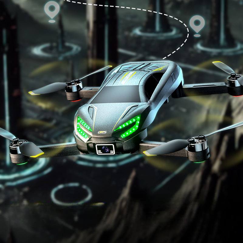 Dual Camera Remote Control Drone with 2.4G Flying Car & Brushless Motor