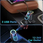 150W 4-in-1 Cigarette Lighter USB Car Charger Adapter 6 684b630298933def0bdeefc5c243988a.jpg