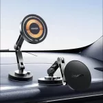 Magnetic Wireless Car Phone Holder with 15W Fast Charging for iPhone 3 60629-547ded.webp