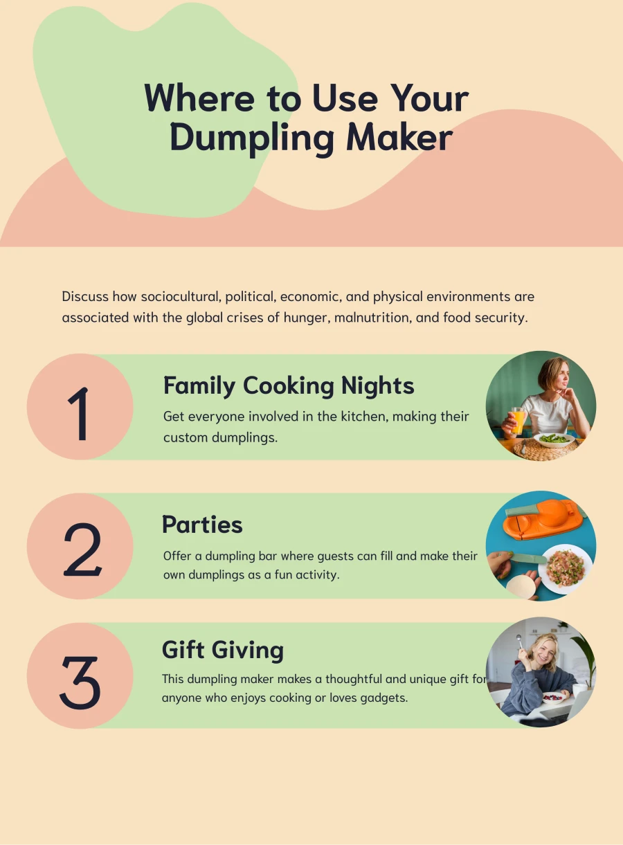 2 in 1 dumpling maker