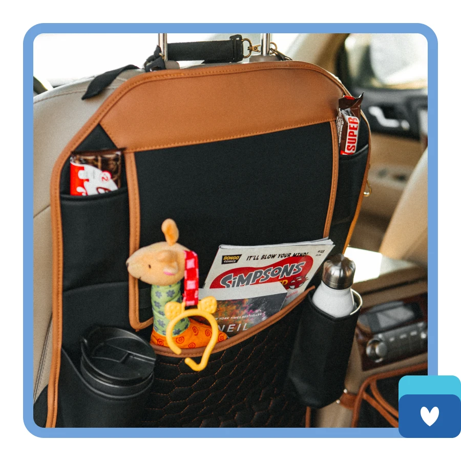 car back seat organizer