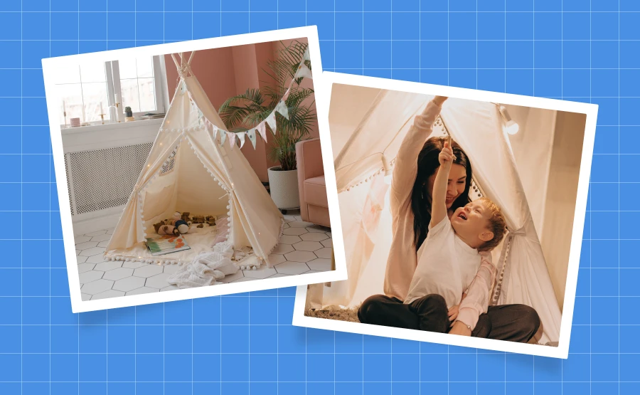 Kids Teepee Tent