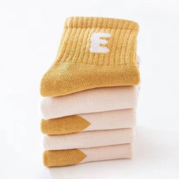 5 Pairs Baby & Toddler Socks