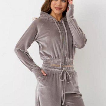 Women's Velvet Two-Piece Sports Set