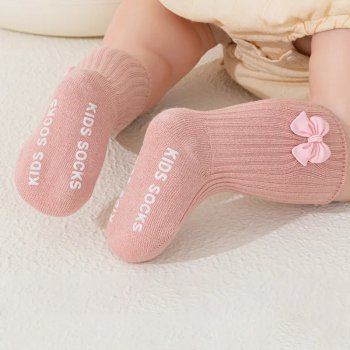 Adorable Baby Socks with Cute Bows