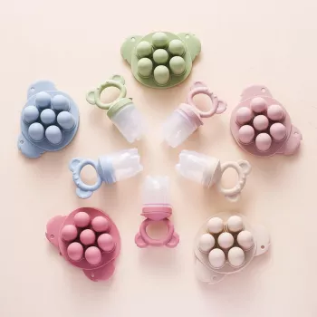 Baby Silicone Teether & Training Toothbrush – Safe Koala Teething Ring