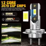 H7 LED Bulb Headlight Kit – 50W 20000LM 6500K Wireless Fanless Car Headlamp 4 551af4cf269505145e52d7e2ba6c1c4d.jpg