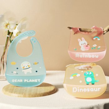 Waterproof Silicone Baby Bib