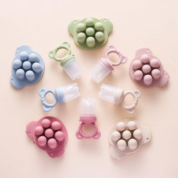 Baby Silicone Teether & Training Toothbrush – Safe Koala Teething Ring