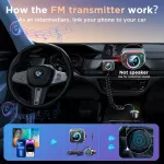 Bluetooth 5.3 FM Transmitter with AUX, Bass Boost, and Fast Charging Ports 5 9686ed05193a065c15fee4c67a87c47b.jpg