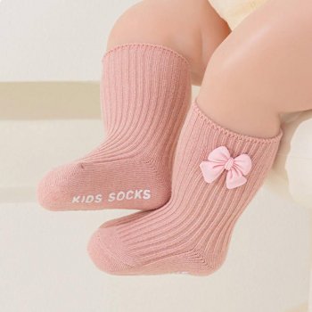 Adorable Baby Socks with Cute Bows