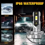 H7 LED Bulb Headlight Kit – 50W 20000LM 6500K Wireless Fanless Car Headlamp 3 d140c9eb3505600a4bccf7e854b08778.jpg