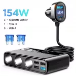 154W 9-in-1 Car Charger Adapter with 3 Sockets, 6 USB Ports, Fast Charging 4 deb8bc83bd4d27b5fb0abfbd44cb4b0c.jpeg