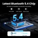 Bluetooth 5.4 Aux Adapter with Wireless 3.5mm Audio, 20-Hour Battery, Screen Display 6 f7d2b0d96f3a7acf80c84f8c1832f521.jpg