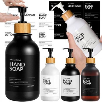 Elegant 500ml Hand & Dish Soap Dispenser