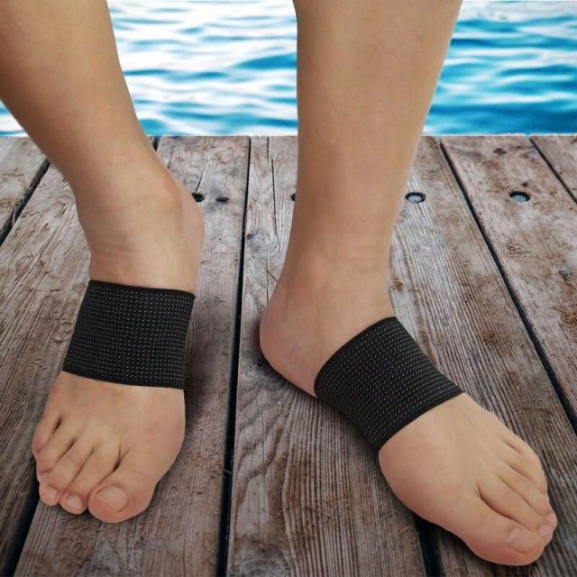 Copper Ion Compression Arch Sleeves