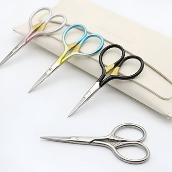 Alternative view of 9cm Mini Retro Style Stainless Steel Sewing Scissors for DIY Cross Stitch & Handcraft