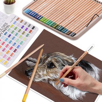 50 Colors Soft Pastel Skin Tint Pencils