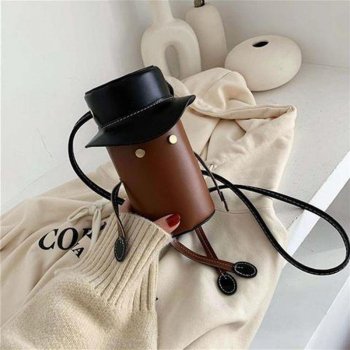 DIY Cute Hat-Shaped Shoulder Bag Kit