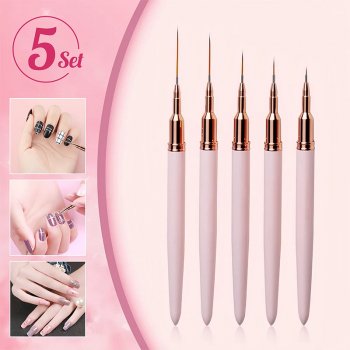 Precision Nail Art Liner Brush Set