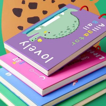 A4 Children's Sketchbook with 100 Thick Loose Leaf Pages